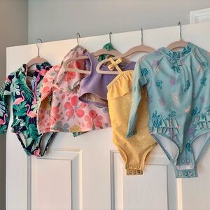 Baby Swimsuits & Hats - 12 Months